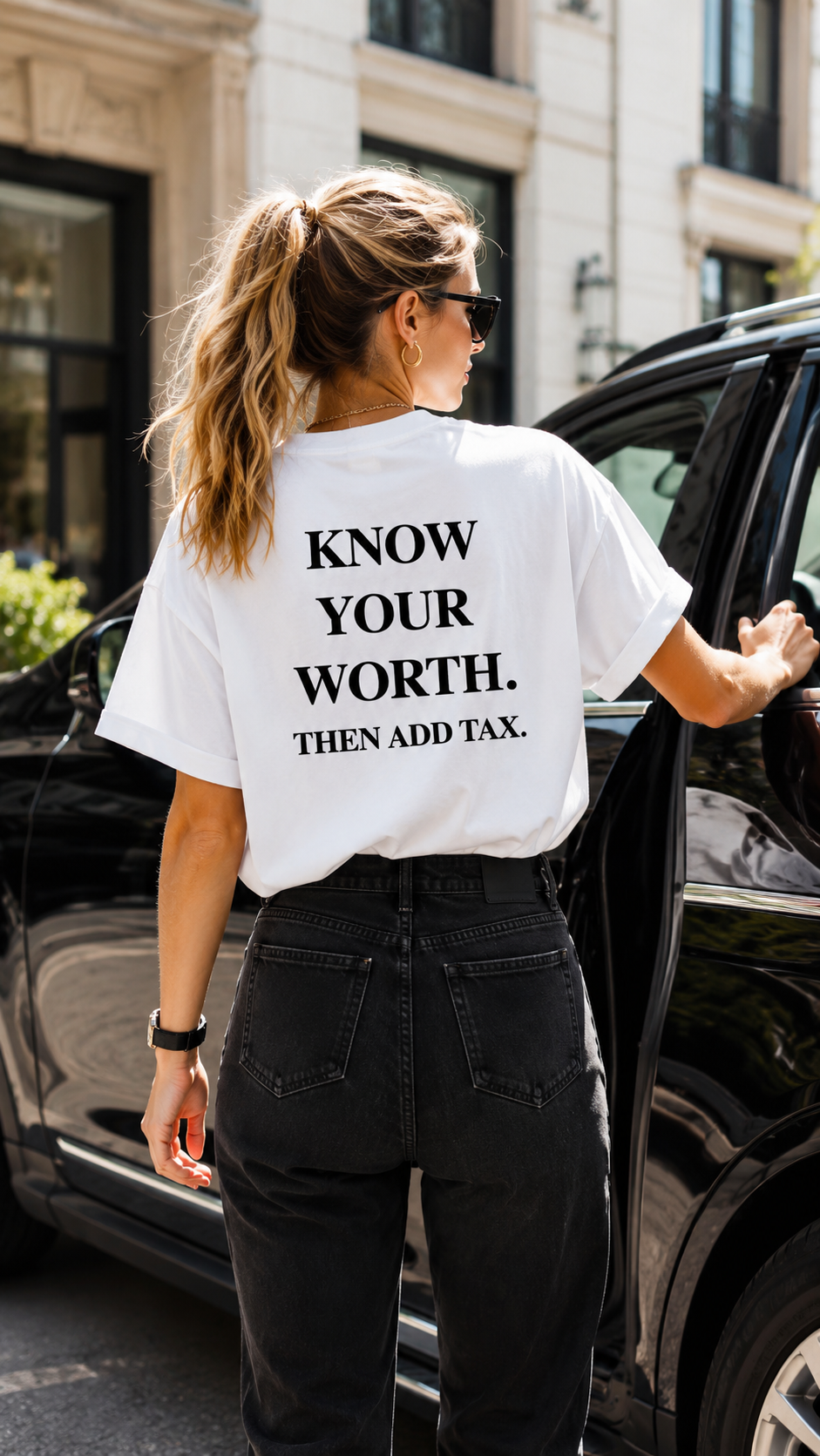 The 'Worth' Tee